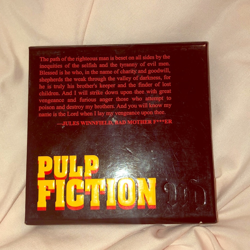 Authentic Urban Decay Pulp Fiction Palette
